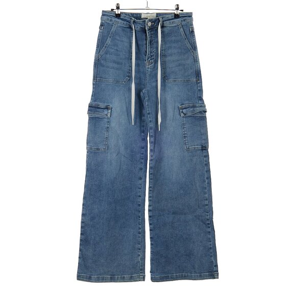 Risen Jeans Denim - RISEN Jeans Cargo Stretch Jeans Women's 31